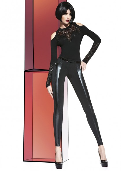 ADELE - Barva: černá, Materiál: polyester / elastan, Velikost: M